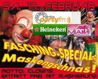 Faschings - Party Live auf Party FM@Club-Miami