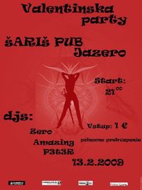 Valentínska párty@Šariš Pub Jazero