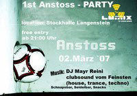 1st Anstoss - Party@Stockhalle