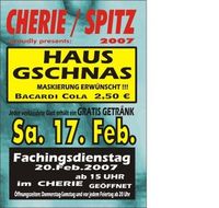 Haus Gschnas@Tanzcafe Cherie Spitz