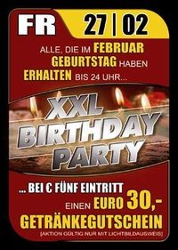 XXL Birthday Party