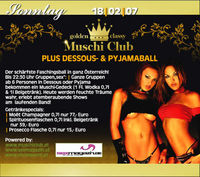 The Golden Classy Muschiclub plus Dessous & Pyjama@Muschi Club