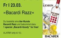 Bacardi Razz@Mood Discolounge