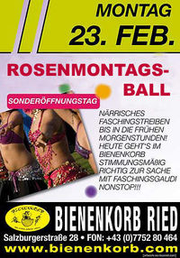 Rosenmontagsball@Bienenkorb