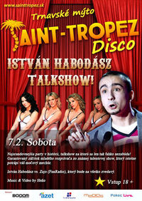 István Habodász Show!@Disco Saint Tropez