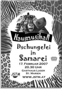 Dschungelei in Samarei@Gasthaus Luger