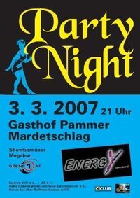 Party-Night mit Energy@Gh. Pammer