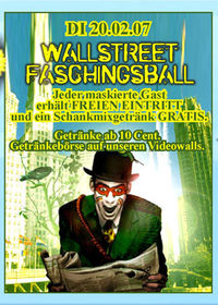 Wallstreet Faschingsball@Ballhaus Freilassing