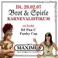 Brot & Spiele Karnevalistikum@Maximus