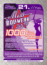 Miss Bollwerk 2009@Bollwerk