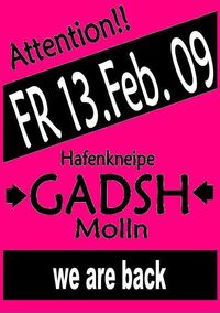 We are back!@Gadsh