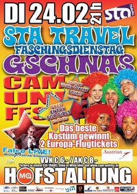 STA Travel Faschingsdienstag Gschnas