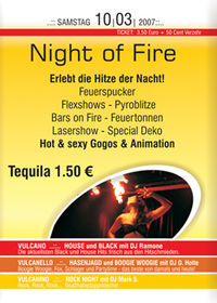 Night of Fire@Vulcano