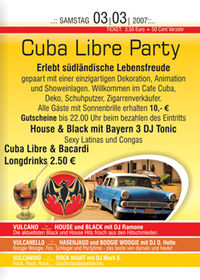 Cuba Libre Party@Vulcano