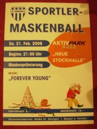 Sportler MASKENBALL@Wohnbau 2000 AktivPark 4222