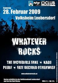 Whateverrocks@Volksheim Leobersdorf