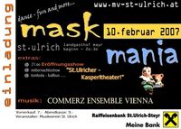 Mask Mania 2007@Landgasthof Mayr