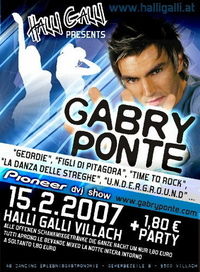 DJ Gabry Ponte live@Halli Galli