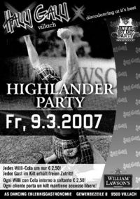 Highlander Party@Halli Galli