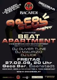 Geco Club meets Beat Apartment@Geco Bar