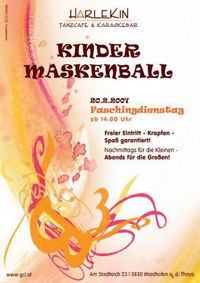 Kinder - Maskenball@Harlekin