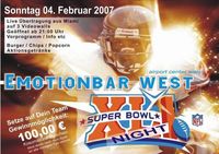 Superbowl Night@Emotionbar West
