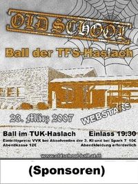 Oldschool Ball der TFS Haslach@TUK-Haslach