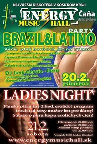 BRAZIL & LATINO PARTY@Energy Music Hall