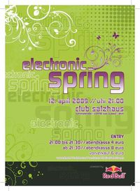 NoizeGateEvents presents: Electronic Spring@Club Salzhaus