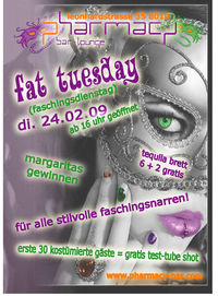 fat tuesday - faschingsdienstag@Pharmacy