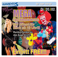 Mega Faschingskehraus@Amadeus Dancefactory