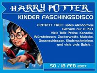 Harry Potter Kinder Faschingsdisco