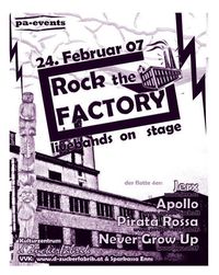 Rock the Factory@d'Zuckerfabrik