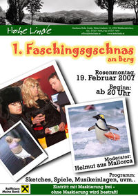 Faschingsgschnas am Berg@Gasthaus Hohe Linde