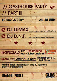 Clubsounz.fm Gasthause Party Part 3@Gasthaus Topf