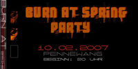 Burn at Spring Party 2007@Gemeindehalle