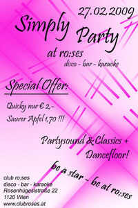 Simply Party@ro:ses disco - bar - karaoke