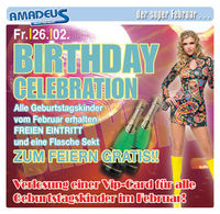 Birthday Celebration@Amadeus Dancefactory
