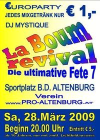 La Boum revival - die ultimative Fete 7@Sportplatz B.D.-Altenburg