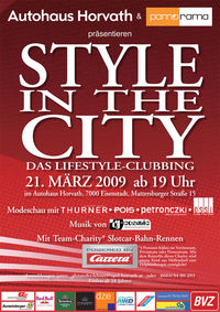 Style In The City - Das Lifestyle Clubbing@Autohaus Horvath
