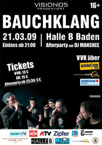 Bauchklang live + Afterparty@Halle B