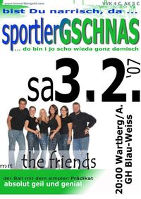 Sportler GSCHNAS@GH Blau Weiß