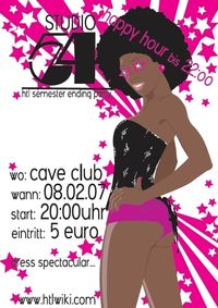 HTL Semester-Ending-Party 2007@Cave Club
