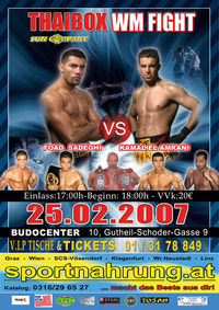 Thaibox WM Fight@Budocenter Wien