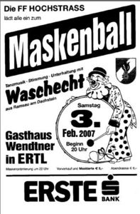 Maskenball der FF-Hochstrass@Gh. Wendtner