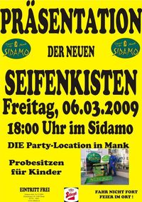 Präsentation der neuen Seifenkisten@Cafe Sidamo Mank