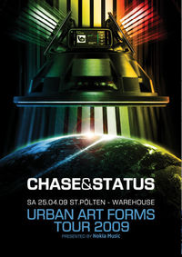 UAF WARM UP TOUR – CHASE & STATUS @Warehouse