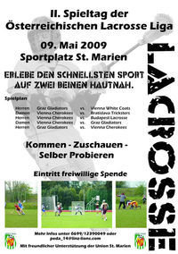 2. Austrian Lacrosse League Gameday@Sportplatz St. Marien