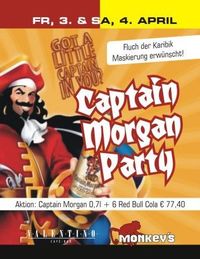 Captain Morgan Party@Monkeys