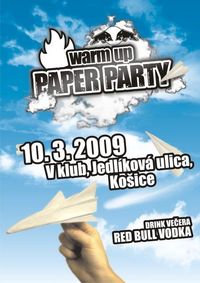 Wam Up Paper Párty@V Klub